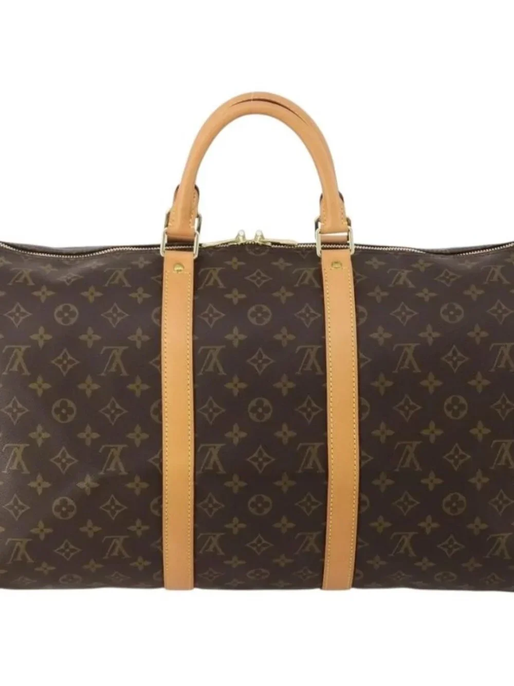 LOUIS VUITTON Monogram Keepall 45 Boston Bag M41428 LV Auth 187449A